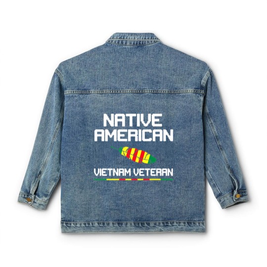 Discover Native American Vietnam Veteran Classic Women's Denim Jackets