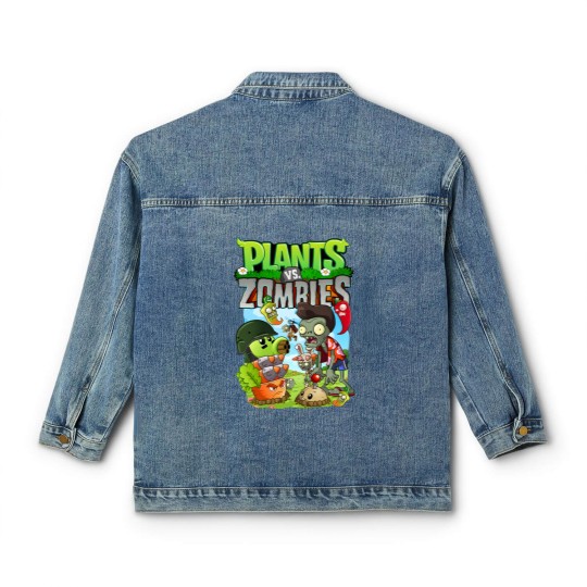 Discover Plants Vs Zombies Classic Women's Denim Jackets