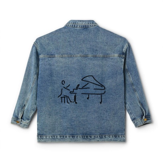 Discover piano piano piano piano piano Classic Women's Denim Jackets
