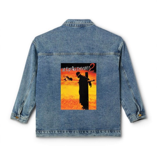 Discover Jeepers Creepers 2 Horror Movie Classic Women's Denim Jackets, Jeepers Creepers Classic Women's Denim Jackets Fan Gifts