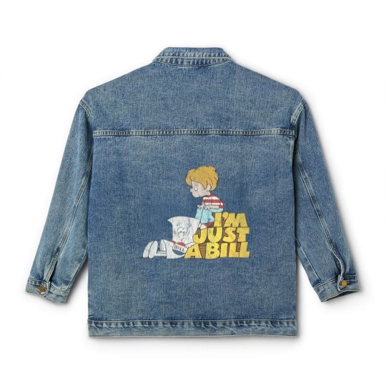 Discover I'm Just A Bill Aesthetic Classic Women's Denim Jackets