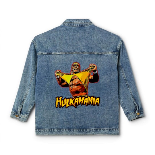 Discover the Mania.png 8 bit Rumble.png Classic Women's Denim Jackets