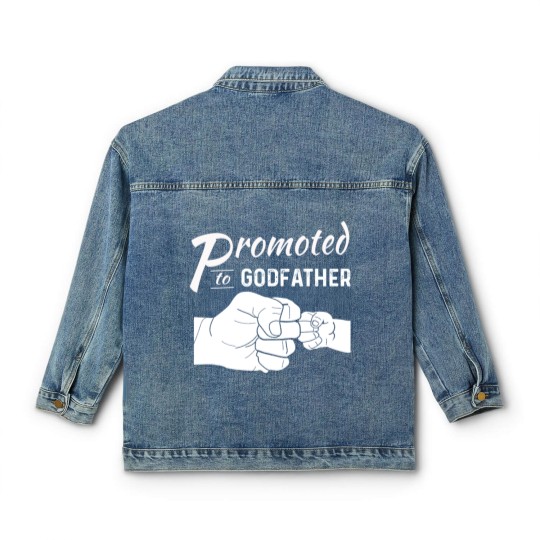 Discover Promoted To Godfather Classic Women's Denim Jackets