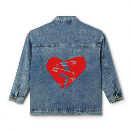 Discover Broken Heart Classic Women's Denim Jackets