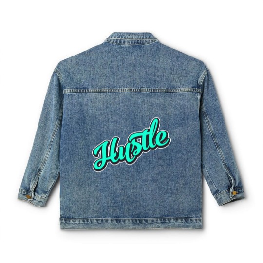 Discover Hustle Earn Money Quickly Classic Women's Denim Jackets