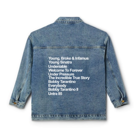 Discover Young broke and infamous young sinatra undeniable Classic Women's Denim Jackets