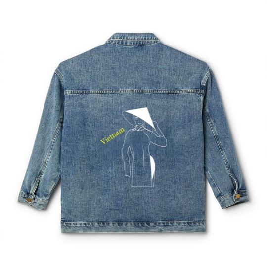 Discover Unisex Ao Dai Uniform Classic Women's Denim Jackets