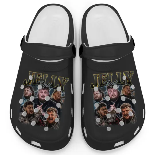 Discover Jelly Roll The Beautifully Broken Tour 2024 Clogs 90S Vintage Concert