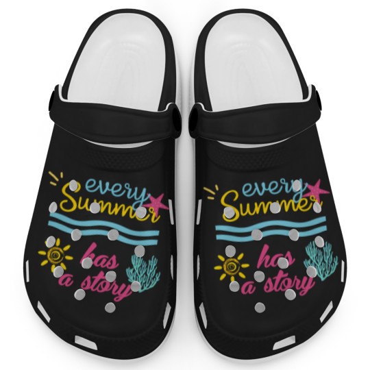 Discover Every Summer Has A Story Summer Clogs