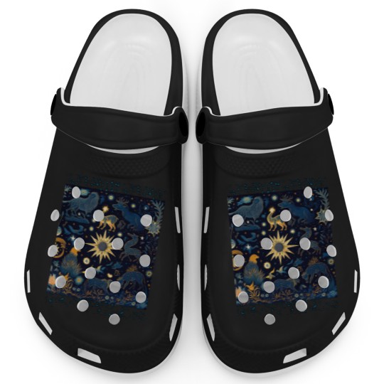 Discover Celestial Animals Premium Clogs