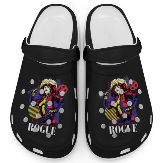 Discover Super Heroes Valentine Couples Matching Rogue Long Sleeve Clogs