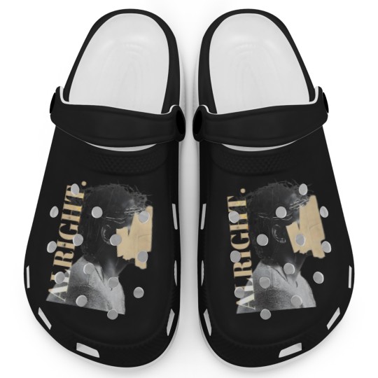Discover Kendrick Lamar Alright Graphic Classic Clogs