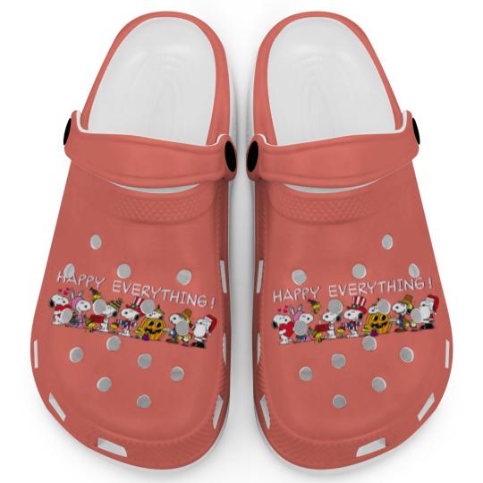 Discover Happy Everything Snoopy Halloween 2023 Clogs, Cute Cartoon Halloween Clogs