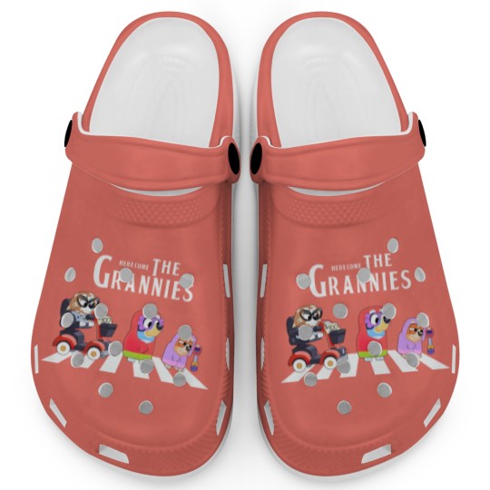 Discover Blue And Bingo Here Come The Grannies Clogs, Grannies Clogs, Blue Heeler Family