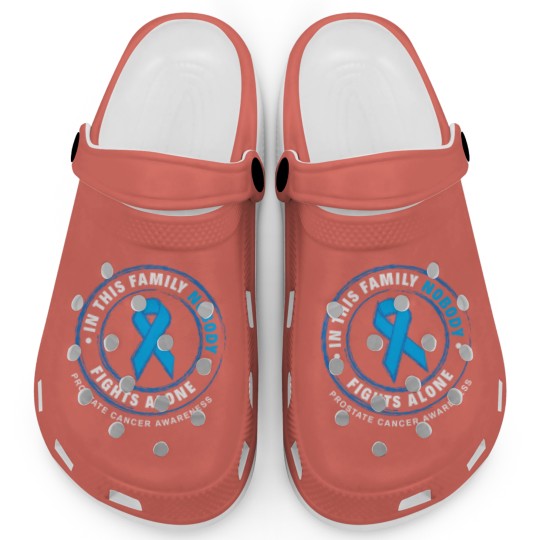 Discover In This Family Nobody Fights Alone Prostate Cancer Clogs