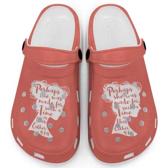 Discover Perhaps She Was Made For Such A Time Clogs