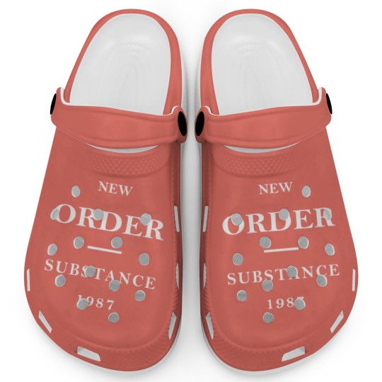 Discover New Order Band Substance Clogs
