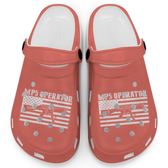Discover MP5 OPERATOR USA FLAG Clogs