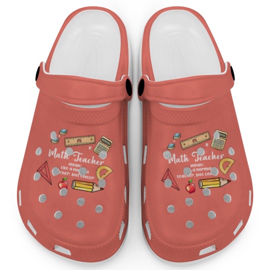 Discover Math Teacher Clogs - Comfortable Gift for Math Aficionados