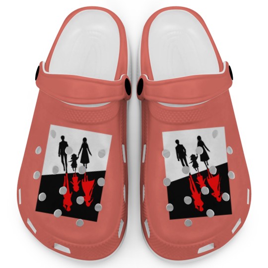 Discover Minimalist Anime Art Spy Family Clogs