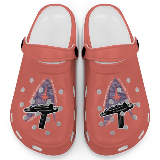 Discover Set phasers to stun 1 Clogs