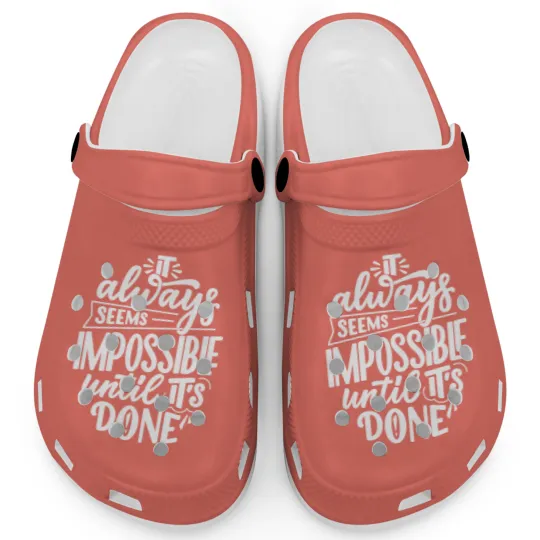 Discover Motivational Sayings motivational words Inspirational Clogs