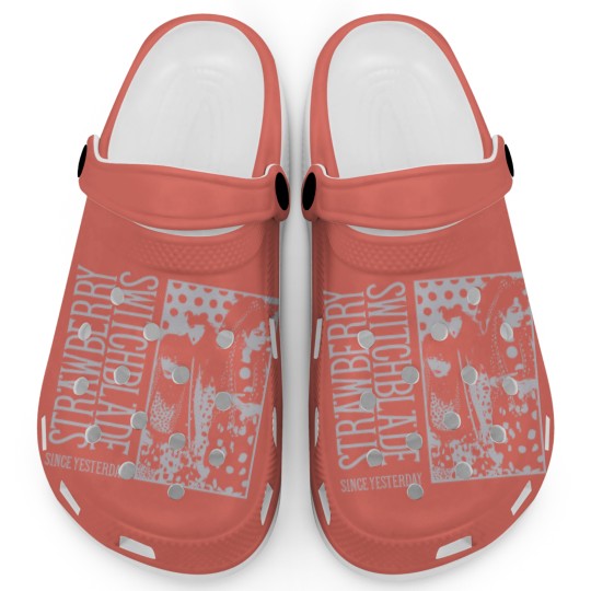 Discover Strawberry Switchblade Clogs 80s Vintage Best Gift Clogs