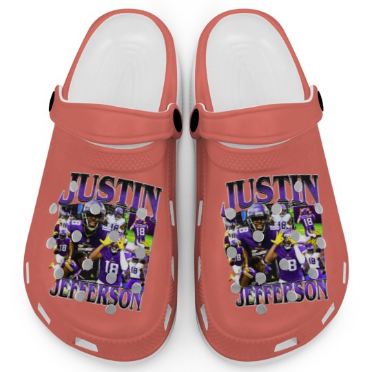 Discover Vintage 90s Graphic Style Justin Jefferson Clogs
