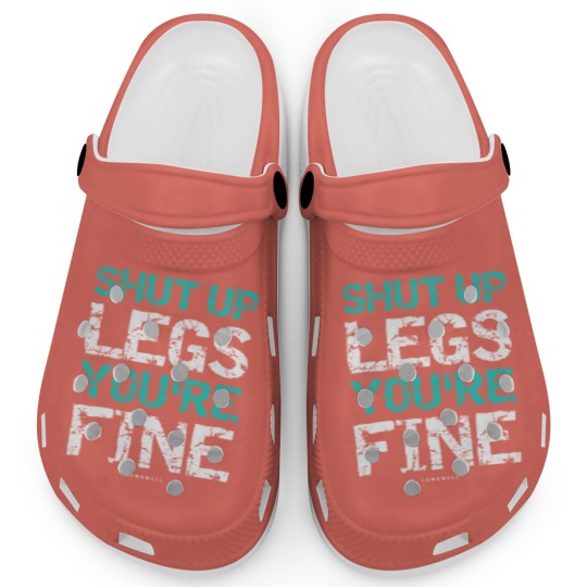 Discover Shut Up Legs Youre Fine Funny Workout TankTops Clogs