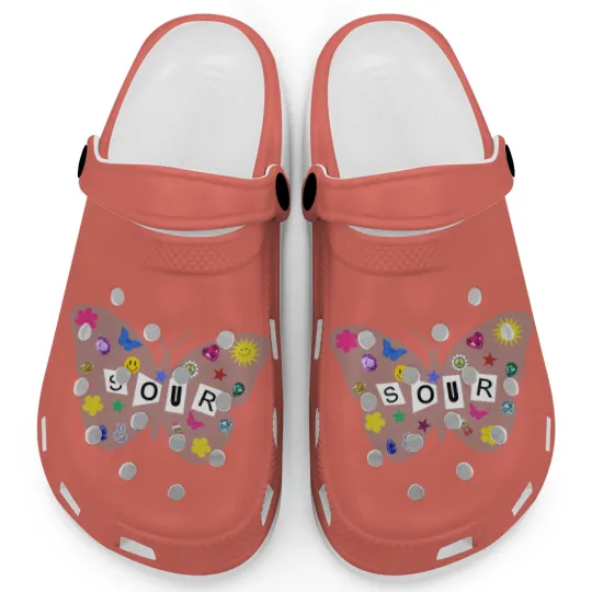 Discover Olivia Rodrigo Clogs Kids Sour Guts Vampire Olivia Rodrigo Clogs