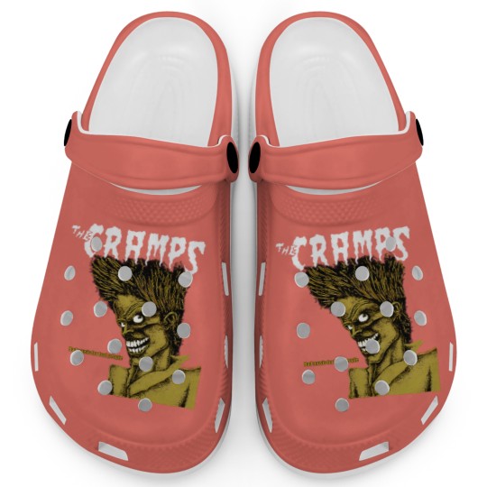 Discover The Cramps Unisex Clogs: Bad Music For Bad People (Black)