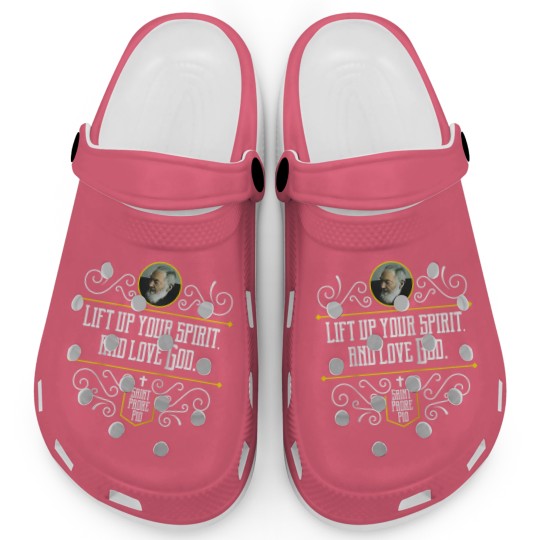 Discover St Padre Pio Quote Spiritual Direction Catholic Clogs