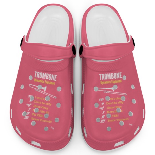 Discover Trombone humour – trombone dynamics Clogs
