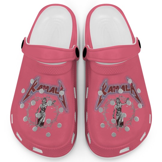 Discover Kamala Harris Rock Band Clogs