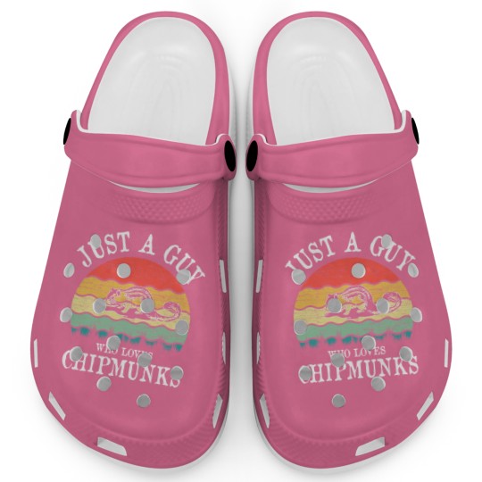 Discover Just A Guy Who Loves Chipmunks Clogs