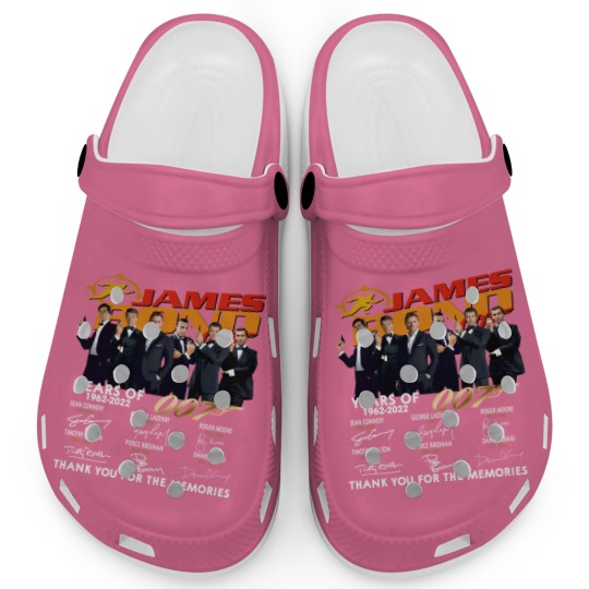 Discover James Bond Clogs, James Bond 007 60th Anniversary Clogs, James Bond Vintage Clogs