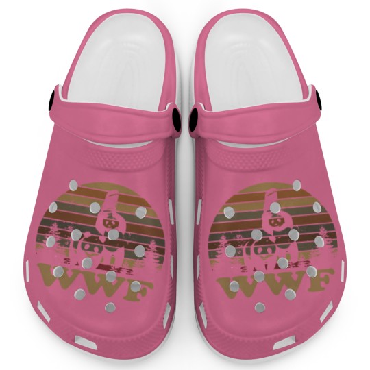 Discover VINTAGE - WWF Panda Jiu-Jitsu - Vintage - Clogs