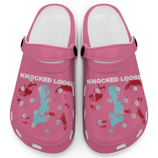 Discover Knocked Loose Merch Knocked Loose Happiness Clogs Clogs
