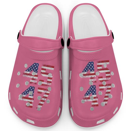 Discover Trump 2024 Clogs - Supporter Gift