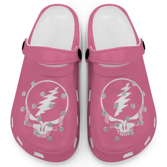 Discover Grateful Steal Your Face Clogs