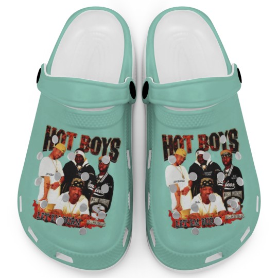 Discover Hot Boys Clogs, Vintage Rap Hip Hop Band Clogs, Clogs Hooded, Birthday Gift, Vintage Gift For Men Women, Street Style Clogs