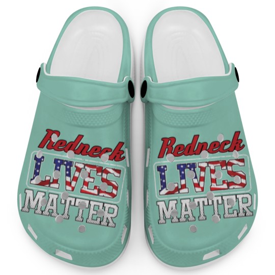 Discover Redneck Lives Matter Clogs