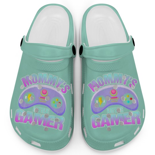 Discover Mommy's Little Gamer Video Gaming Clogs