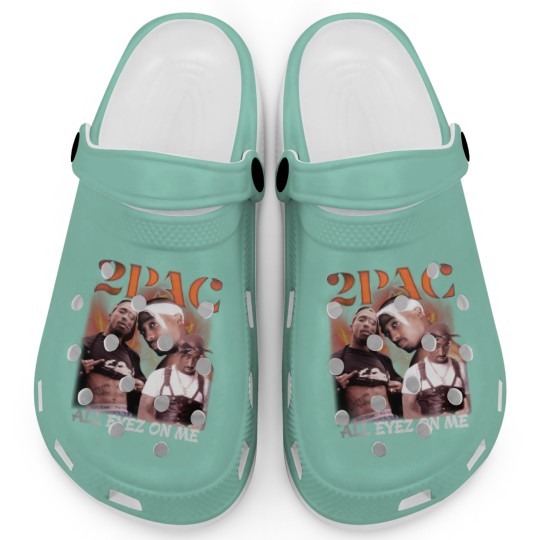 Discover Ready to print Clogs design, Vintage rap Clogs, Tupac png file, rap bootleg Clogs design for Dtg