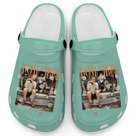 Discover Mom Vibes Thug Life Clogs, 90s Mom Vibes Clogs, Mother's Day Gift