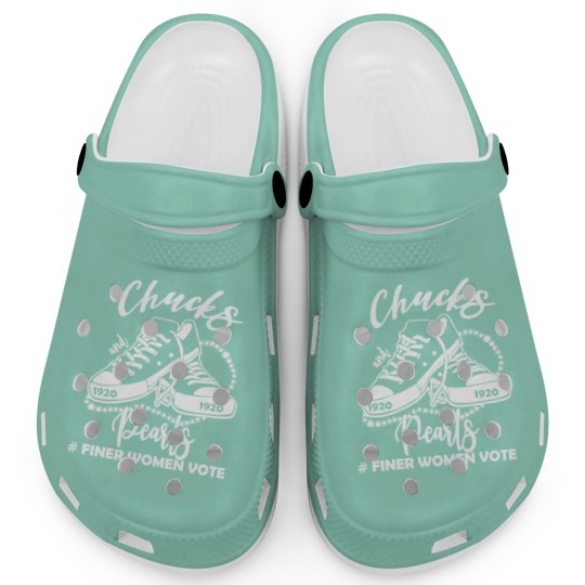 Discover Zeta Chucks and Pearls Clog Shoes