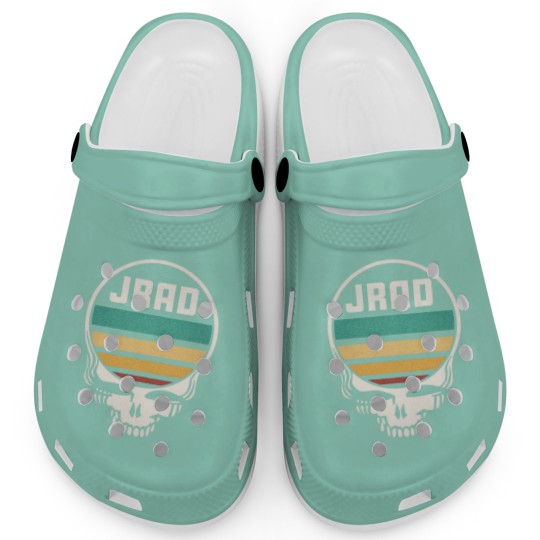 Discover JRAD Stealie transparent Clogs