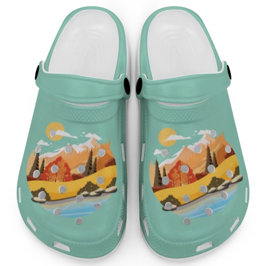 Discover Mountain Vibes Unisex V Neck Clogs