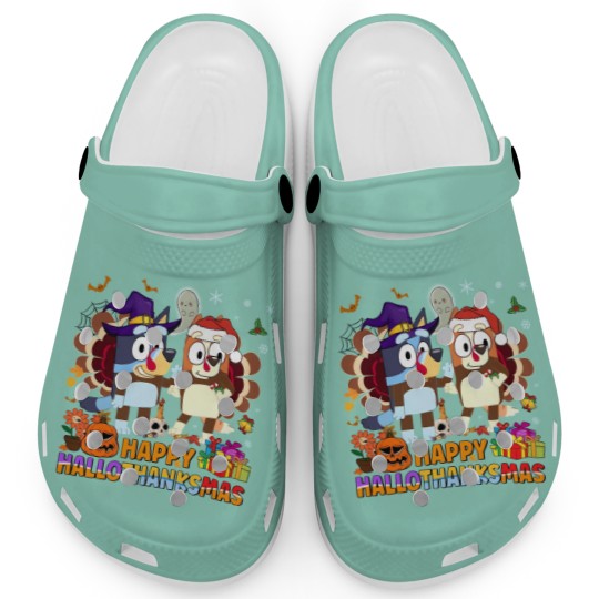 Discover BlueyDad Bingo Halloween Thanksgiving Clogs