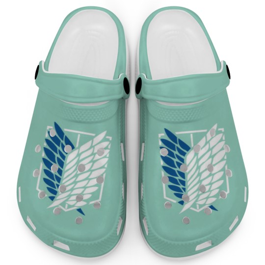 Discover Shingeki no kyojin logo Clogs